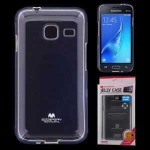 CUSTODIA per SAMSUNG SM-J105 GALAXY J1 MINI IN GEL TPU SILICONE TRASPARENTE ALTA QUALITA' MERCURY BLISTER