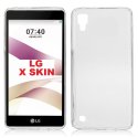 CUSTODIA GEL TPU SILICONE TRASPARENTE per LG X SKIN CUSTODIA GEL TPU SILICONE TRASPARENTE per LG X SKIN