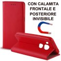 CUSTODIA FLIP ORIZZONTALE per HUAWEI NOVA PLUS con CHIUSURA MAGNETICA INVISIBILE, STAND ED INTERNO IN TPU SILICONE ROSSO CUSTODIA FLIP ORIZZONTALE per HUAWEI NOVA PLUS con CHIUSURA MAGNETICA INVISIBILE, STAND ED INTERNO IN TPU SILICONE ROSSO