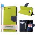 CUSTODIA FLIP ORIZZONTALE per SAMSUNG SM-G930 GALAXY S7 CON STAND E INTERNO IN TPU SILICONE COLORE VERDE FANCY MERCURY CUSTODIA FLIP ORIZZONTALE per SAMSUNG SM-G930 GALAXY S7 CON STAND E INTERNO IN TPU SILICONE COLORE VERDE FANCY MERCURY
