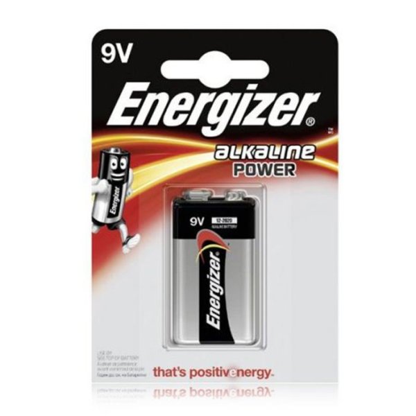 BATTERIA 9V ALKALINE POWER 6LR61 BLISTER 1 PEZZO ENERGIZER BATTERIA 9V ALKALINE POWER 6LR61 BLISTER 1 PEZZO ENERGIZER