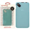 CUSTODIA per WIKO SUNNY IN GEL TPU SILICONE COLORE AZZURRO MOCCA BLISTER CUSTODIA per WIKO SUNNY IN GEL TPU SILICONE COLORE AZZURRO MOCCA BLISTER