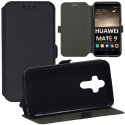 CUSTODIA per HUAWEI MATE 9 - FLIP ORIZZONTALE SLIM CON INTERNO IN TPU, STAND, PORTA CARTE E CHIUSURA MAGNETICA COLORE NERO CUSTODIA per HUAWEI MATE 9 - FLIP ORIZZONTALE SLIM CON INTERNO IN TPU, STAND, PORTA CARTE E CHIUSURA MAGNETICA COLORE NERO