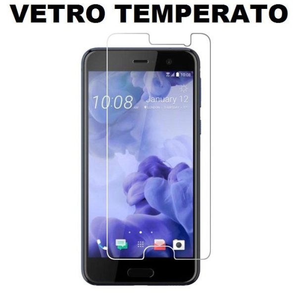 PELLICOLA per HTC U PLAY - PROTEGGI DISPLAY VETRO TEMPERATO 0,33mm PELLICOLA per HTC U PLAY - PROTEGGI DISPLAY VETRO TEMPERATO 0,33mm