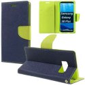 CUSTODIA per SAMSUNG SM-G955 GALAXY S8 PLUS - FLIP ORIZZONTALE CON STAND, INTERNO IN TPU SILICONE E PORTA CARTE COLORE BLU CUSTODIA per SAMSUNG SM-G955 GALAXY S8 PLUS - FLIP ORIZZONTALE CON STAND, INTERNO IN TPU SILICONE E PORTA CARTE COLORE BLU