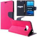 CUSTODIA per SAMSUNG SM-G955 GALAXY S8 PLUS - FLIP ORIZZONTALE CON STAND, INTERNO IN TPU SILICONE E PORTA CARTE COLORE FUCSIA CUSTODIA per SAMSUNG SM-G955 GALAXY S8 PLUS - FLIP ORIZZONTALE CON STAND, INTERNO IN TPU SILICONE E PORTA CARTE COLORE FUCSIA