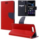 CUSTODIA per HUAWEI P10 - FLIP ORIZZONTALE CON INTERNO IN TPU SILICONE, STAND, PORTA CARTE E CHIUSURA MAGNETICA COLORE ROSSO CUSTODIA per HUAWEI P10 - FLIP ORIZZONTALE CON INTERNO IN TPU SILICONE, STAND, PORTA CARTE E CHIUSURA MAGNETICA COLORE ROSSO