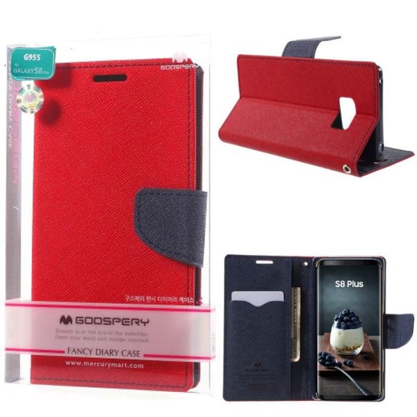 CUSTODIA per SAMSUNG SM-G955 GALAXY S8 PLUS - FLIP ORIZZONTALE CON STAND E INTERNO IN TPU SILICONE COLORE ROSSO ALTA QUALITA' CUSTODIA per SAMSUNG SM-G955 GALAXY S8 PLUS - FLIP ORIZZONTALE CON STAND E INTERNO IN TPU SILICONE COLORE ROSSO ALTA QUALITA'