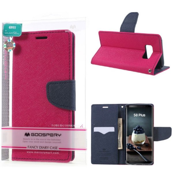 CUSTODIA per SAMSUNG SM-G955 GALAXY S8 PLUS - FLIP ORIZZONTALE CON STAND E INTERNO IN TPU SILICONE COLORE FUCSIA ALTA QUALITA' CUSTODIA per SAMSUNG SM-G955 GALAXY S8 PLUS - FLIP ORIZZONTALE CON STAND E INTERNO IN TPU SILICONE COLORE FUCSIA ALTA QUALITA'
