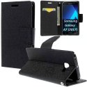 CUSTODIA per SAMSUNG SM-A720 GALAXY A7 (2017) - FLIP ORIZZONTALE CON STAND, INTERNO IN TPU SILICONE E PORTA CARTE COLORE NERO CUSTODIA per SAMSUNG SM-A720 GALAXY A7 (2017) - FLIP ORIZZONTALE CON STAND, INTERNO IN TPU SILICONE E PORTA CARTE COLORE NERO