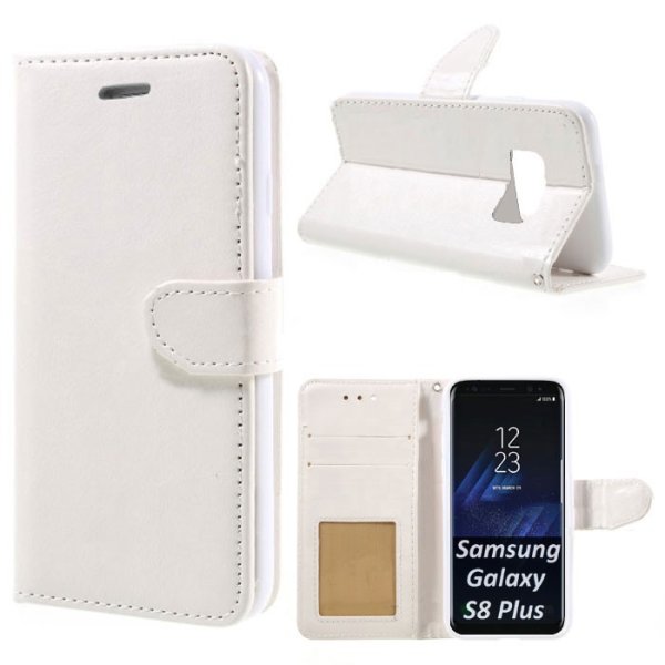CUSTODIA per SAMSUNG SM-G950 GALAXY S8 - FLIP ORIZZONTALE SIMILPELLE CON INTERNO IN TPU E CHIUSURA MAGNETICA COLORE BIANCO CUSTODIA per SAMSUNG SM-G950 GALAXY S8 - FLIP ORIZZONTALE SIMILPELLE CON INTERNO IN TPU E CHIUSURA MAGNETICA COLORE BIANCO