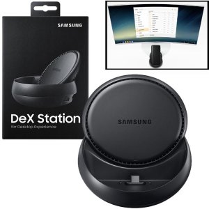 DEX STATION ORIGINALE per SAMSUNG GALAXY S8, S8 PLUS - PER CONVERTIRE LO SMARTPHONE IN UN PC COLORE NERO EE-MG950BBEGWW BLISTER