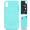 CUSTODIA per APPLE IPHONE X, IPHONE XS (5.8") IN GEL TPU SILICONE COLORE VERDE ACQUA LUCIDO ALTA QUALITA' MERCURY BLISTER CUSTODIA per APPLE IPHONE X, IPHONE XS (5.8") IN GEL TPU SILICONE COLORE VERDE ACQUA LUCIDO ALTA QUALITA' MERCURY BLISTER
