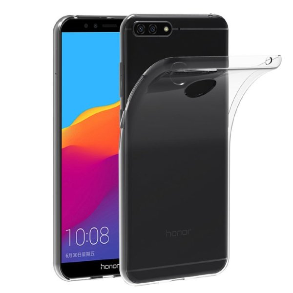 CUSTODIA per HUAWEI HONOR 7A, Y6 PRIME 2018, HONOR 7A PRO IN GEL TPU SILICONE TRASPARENTE CUSTODIA per HUAWEI HONOR 7A, Y6 PRIME 2018, HONOR 7A PRO IN GEL TPU SILICONE TRASPARENTE