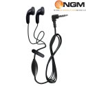 AURICOLARE STEREO con CONNETTORE JACK 3,5mm - TASTO GESTIONE CHIAMATA E CLIP DI FISSAGGIO NERO ORIGINALE NGM HI-20B BULK AURICOLARE STEREO con CONNETTORE JACK 3,5mm - TASTO GESTIONE CHIAMATA E CLIP DI FISSAGGIO NERO ORIGINALE NGM HI-20B BULK