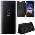 CUSTODIA per XIAOMI REDMI NOTE 6 PRO - FLIP ORIZZONTALE CLEAR VIEW STANDING COVER COLORE NERO CUSTODIA per XIAOMI REDMI NOTE 6 PRO - FLIP ORIZZONTALE CLEAR VIEW STANDING COVER COLORE NERO
