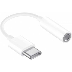 CAVO ADATTATORE ORIGINALE HUAWEI DA TYPE-C A JACK 3,5mm per TUTTI DISPOSITIVI DOTATI DI CONNETTORE TYPE-C COLORE BIANCO BULK