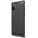 CUSTODIA per SAMSUNG GALAXY NOTE 10+ (N975), NOTE 10+ 5G (N976) GEL TPU EFFETTO METALLICO CON INSERTI IN FANTASIA CARBONIO NERO CUSTODIA per SAMSUNG GALAXY NOTE 10+ (N975), NOTE 10+ 5G (N976) GEL TPU EFFETTO METALLICO CON INSERTI IN FANTASIA CARBONIO NERO