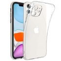 CUSTODIA per APPLE IPHONE 11 (6.1") IN GEL TPU SILICONE 2mm TRASPARENTE CUSTODIA per APPLE IPHONE 11 (6.1") IN GEL TPU SILICONE 2mm TRASPARENTE