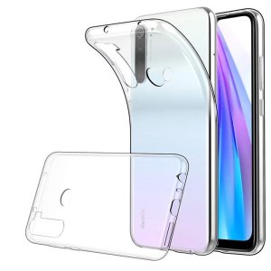 CUSTODIA per XIAOMI REDMI NOTE 8T - IN GEL TPU SILICONE TRASPARENTE