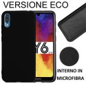CUSTODIA per HUAWEI Y6 2019, HONOR PLAY 8A IN GEL TPU SILICONE EFFETTO SOFT TOUCH ED INTERNO IN MICROFIBRA COLORE NERO CUSTODIA per HUAWEI Y6 2019, HONOR PLAY 8A IN GEL TPU SILICONE EFFETTO SOFT TOUCH ED INTERNO IN MICROFIBRA COLORE NERO