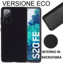 CUSTODIA per SAMSUNG GALAXY S20 FE (LTE/5G), S20 LITE IN SILICONE SOFT TOUCH ED INTERNO IN MICROFIBRA NERO VERSIONE ECONOMICA CUSTODIA per SAMSUNG GALAXY S20 FE (LTE/5G), S20 LITE IN SILICONE SOFT TOUCH ED INTERNO IN MICROFIBRA NERO VERSIONE ECONOMICA