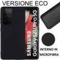 CUSTODIA per SAMSUNG GALAXY S21 ULTRA 5G (G998B) SILICONE EFFETTO SOFT TOUCH - INTERNO IN MICROFIBRA NERO VERSIONE ECONOMICA CUSTODIA per SAMSUNG GALAXY S21 ULTRA 5G (G998B) SILICONE EFFETTO SOFT TOUCH - INTERNO IN MICROFIBRA NERO VERSIONE ECONOMICA