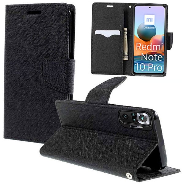 CUSTODIA per XIAOMI REDMI NOTE 10 PRO, NOTE 10 PRO MAX - FLIP ORIZZONTALE CON INTERNO IN TPU, STAND E CHIUSURA MAGNETICA NERO CUSTODIA per XIAOMI REDMI NOTE 10 PRO, NOTE 10 PRO MAX - FLIP ORIZZONTALE CON INTERNO IN TPU, STAND E CHIUSURA MAGNETICA NERO
