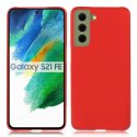 CUSTODIA per SAMSUNG GALAXY S21 FE 5G (SM-G990B) IN GEL TPU SILICONE SLIM COLORE ROSSO SATINATO CUSTODIA per SAMSUNG GALAXY S21 FE 5G (SM-G990B) IN GEL TPU SILICONE SLIM COLORE ROSSO SATINATO