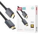 CAVO HDMI MASCHIO / HDMI MASCHIO 19 PIN VERSIONE 2.1 3D 8K ULTRA HD 60HZ CONNETTORI PLACCATI ORO - LUNGHEZZA 5MT NERO XO CAVO HDMI MASCHIO / HDMI MASCHIO 19 PIN VERSIONE 2.1 3D 8K ULTRA HD 60HZ CONNETTORI PLACCATI ORO - LUNGHEZZA 5MT NERO XO