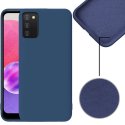 CUSTODIA per SAMSUNG GALAXY A03s (SM-A037F) SILICONE EFFETTO SOFT TOUCH - INTERNO IN MICROFIBRA BLU VERSIONE ECO CUSTODIA per SAMSUNG GALAXY A03s (SM-A037F) SILICONE EFFETTO SOFT TOUCH - INTERNO IN MICROFIBRA BLU VERSIONE ECO