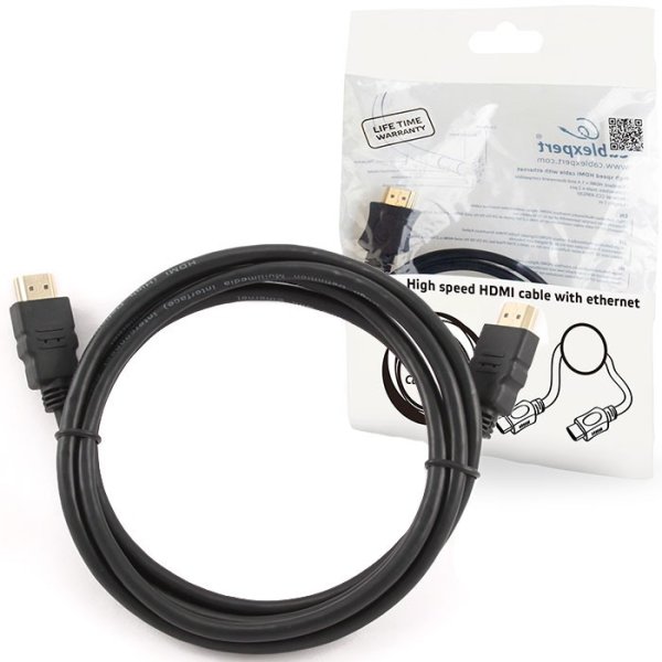 CAVO HDMI VERSIONE 2.0 MASCHIO / HDMI MASCHIO HIGH SPEED 4K CON ETHERNET LUNGHEZZA 1,8 Mt. CC-HDMI4L-6 CABLEXPERT CAVO HDMI VERSIONE 2.0 MASCHIO / HDMI MASCHIO HIGH SPEED 4K CON ETHERNET LUNGHEZZA 1,8 Mt. CC-HDMI4L-6 CABLEXPERT