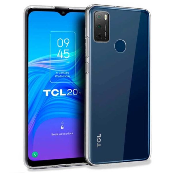 CUSTODIA per TCL 20Y - IN GEL TPU SILICONE TRASPARENTE CUSTODIA per TCL 20Y - IN GEL TPU SILICONE TRASPARENTE