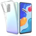 CUSTODIA per XIAOMI REDMI NOTE 11 PRO (4G/5G), REDMI NOTE 12 PRO (4G) IN SILICONE TRASPARENTE