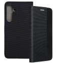 CUSTODIA per SAMSUNG GALAXY S24 (SM-S921) - FLIP ORIZZONTALE IN TESSUTO CON INSERTO IN SIMILPELLE E CHIUSURA INVISIBILE NERO CUSTODIA per SAMSUNG GALAXY S24 (SM-S921) - FLIP ORIZZONTALE IN TESSUTO CON INSERTO IN SIMILPELLE E CHIUSURA INVISIBILE NERO
