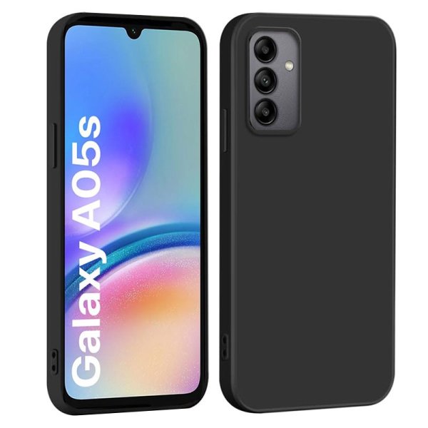 CUSTODIA per SAMSUNG GALAXY A05s (SM-A057) IN GEL TPU SILICONE SLIM COLORE NERO SATINATO CUSTODIA per SAMSUNG GALAXY A05s (SM-A057) IN GEL TPU SILICONE SLIM COLORE NERO SATINATO