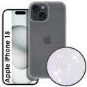 CUSTODIA per APPLE IPHONE 15 (6.1") IN GEL TPU SILICONE 2mm TRASPARENTE CON GLITTER CUSTODIA per APPLE IPHONE 15 (6.1") IN GEL TPU SILICONE 2mm TRASPARENTE CON GLITTER