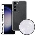 CUSTODIA per SAMSUNG GALAXY S23 (SM-G911) IN GEL TPU SILICONE 2mm TRASPARENTE CON GLITTER CUSTODIA per SAMSUNG GALAXY S23 (SM-G911) IN GEL TPU SILICONE 2mm TRASPARENTE CON GLITTER
