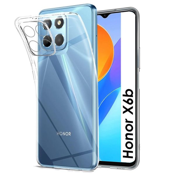 CUSTODIA per HONOR X6B IN GEL TPU SILICONE 1,8mm TRASPARENTE CUSTODIA per HONOR X6B IN GEL TPU SILICONE 1,8mm TRASPARENTE