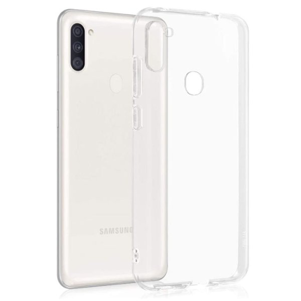 CUSTODIA per SAMSUNG GALAXY A11 (SM-A115), GALAXY M11 (SM-M115) IN GEL TPU SILICONE TRASPARENTE CUSTODIA per SAMSUNG GALAXY A11 (SM-A115), GALAXY M11 (SM-M115) IN GEL TPU SILICONE TRASPARENTE