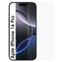 PELLICOLA per APPLE IPHONE 16 PRO (6.3") - PROTEGGI DISPLAY IN VETRO TEMPERATO 0,33mm PELLICOLA per APPLE IPHONE 16 PRO (6.3") - PROTEGGI DISPLAY IN VETRO TEMPERATO 0,33mm