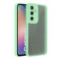 CUSTODIA per SAMSUNG GALAXY A54 5G - RIGIDA TRASPARENTE CON CORNICE IN TPU, PROTEZIONE FOTOCAMERE E DETTAGLI CROMATI VERDI CUSTODIA per SAMSUNG GALAXY A54 5G - RIGIDA TRASPARENTE CON CORNICE IN TPU, PROTEZIONE FOTOCAMERE E DETTAGLI CROMATI VERDI