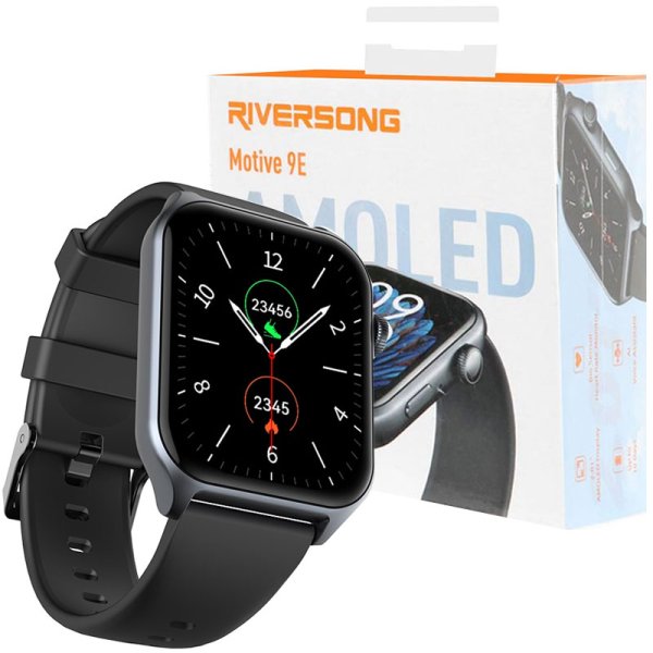 SMARTWATCH RIVERSONG MOTIVE 9E SW905 CON DISPLAY AMOLED, FUNZIONE CHIAMATE E ASSISTENTE VOCALE AI COLORE GRIGIO TITANIO SMARTWATCH RIVERSONG MOTIVE 9E SW905 CON DISPLAY AMOLED, FUNZIONE CHIAMATE E ASSISTENTE VOCALE AI COLORE GRIGIO TITANIO