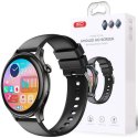 SMARTWATCH XO J6 CON DISPLAY AMOLED HD, FUNZIONE CHIAMATE E ASSISTENTE VOCALE COLORE NERO SMARTWATCH XO J6 CON DISPLAY AMOLED HD, FUNZIONE CHIAMATE E ASSISTENTE VOCALE COLORE NERO
