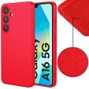 CUSTODIA per SAMSUNG GALAXY A16 (4G/5G) IN SILICONE COLORE ROSSO CON EFFETTO SOFT TOUCH E INTERNO IN MICROFIBRA CUSTODIA per SAMSUNG GALAXY A16 (4G/5G) IN SILICONE COLORE ROSSO CON EFFETTO SOFT TOUCH E INTERNO IN MICROFIBRA