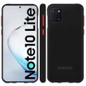 CUSTODIA per SAMSUNG GALAXY NOTE 10 LITE (SM-N770), A81 - IN GEL TPU SILICONE COLORE NERO SATINATO CON TASTI ROSSI CUSTODIA per SAMSUNG GALAXY NOTE 10 LITE (SM-N770), A81 - IN GEL TPU SILICONE COLORE NERO SATINATO CON TASTI ROSSI