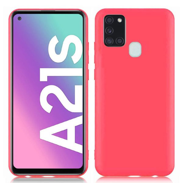 CUSTODIA per SAMSUNG GALAXY A21s (SM-A217) - IN GEL TPU SILICONE SLIM COLORE ROSA SATINATO CUSTODIA per SAMSUNG GALAXY A21s (SM-A217) - IN GEL TPU SILICONE SLIM COLORE ROSA SATINATO