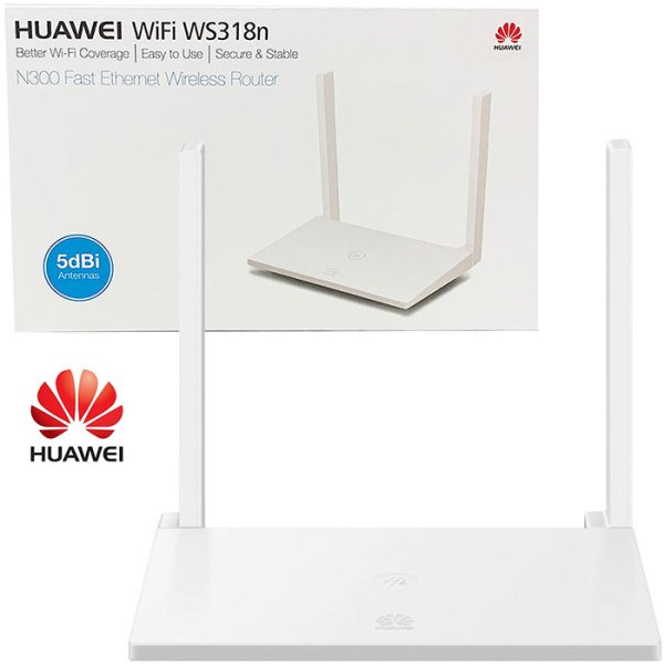 ROUTER WIRELESS 300Mbps ORIGINALE HUAWEI DUAL BAND 5dBi CON 1 PORTA WAN, 2 PORTE LAN E PROTEZIONE RETE DOMESTICA WS318n BLISTER ROUTER WIRELESS 300Mbps ORIGINALE HUAWEI DUAL BAND 5dBi CON 1 PORTA WAN, 2 PORTE LAN E PROTEZIONE RETE DOMESTICA WS318n BLISTER