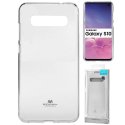 CUSTODIA per SAMSUNG GALAXY S10 (SM-G973) IN GEL TPU SILICONE TRASPARENTE ALTA QUALITA' MERCURY BLISTER CUSTODIA per SAMSUNG GALAXY S10 (SM-G973) IN GEL TPU SILICONE TRASPARENTE ALTA QUALITA' MERCURY BLISTER