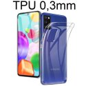 CUSTODIA per SAMSUNG GALAXY A41 (SM-A415) IN GEL TPU SILICONE ULTRA SLIM 0,3mm TRASPARENTE CUSTODIA per SAMSUNG GALAXY A41 (SM-A415) IN GEL TPU SILICONE ULTRA SLIM 0,3mm TRASPARENTE